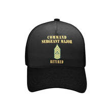 Load image into Gallery viewer, Army - Command Sergeant Major - CSM - Retired - Hats
