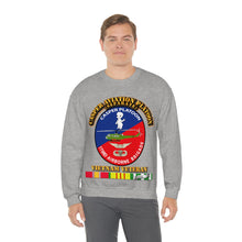 Load image into Gallery viewer, Unisex Heavy Blend Crewneck Sweatshirt - Army - Casper Aviation Platoon - Vietnam Veteran - w Txt
