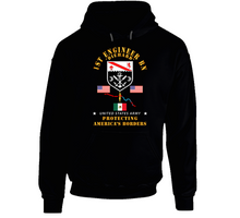 Load image into Gallery viewer, Army - Faithful Patriot - 1st Engineer Bn - Protecting Boder W Afsm Svc - V1 Hoodie
