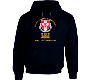Army - 864th Eng Bn W Eng Br  Ft Lewis, Wa Hoodie