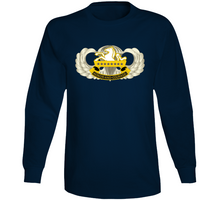 Load image into Gallery viewer, Army - 8th Cavalry Dui W Basic Airborne Badge Wo Txt Long Sleeve
