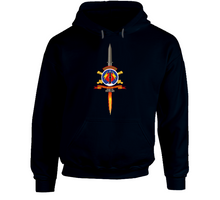 Load image into Gallery viewer, Army - 56th Field Artillery Command - Ssi W Br - Ribbon W Pershing - Firing Hoodie
