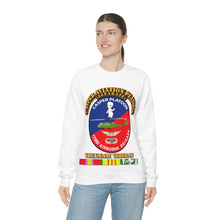 Load image into Gallery viewer, Unisex Heavy Blend Crewneck Sweatshirt - Army - Casper Aviation Platoon - Vietnam Veteran - w Txt
