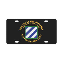 Load image into Gallery viewer, Army - 3rd ID - The Rock of the Marne Classic License Plate
