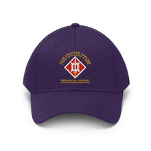 Load image into Gallery viewer, Twill Hat - Army - 18th Engineer Bde - US Army Europe - Hat - Direct to Garment (DTG) - Printed
