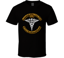 Load image into Gallery viewer, Navy - Rate - Hospital Corpsman T Shirt
