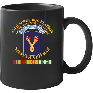 Army - 48th Inf Scout Dog Plt Tab W 196th Inf Bde W Vn Svc Mug