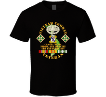 Load image into Gallery viewer, Army - Vietnam Cbt Vet W Cbt Medic 3rd Bn 8th Inf - 4th Id Ssi T Shirt
