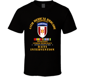 Uphold Demo - 44th Medical Bde W Svc Ribbons T Shirt