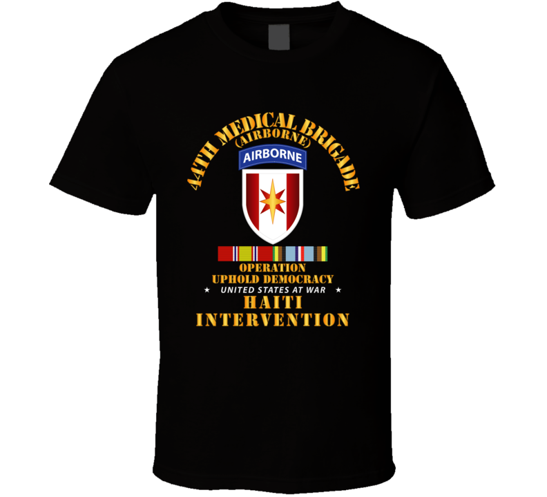 Uphold Demo - 44th Medical Bde W Svc Ribbons T Shirt