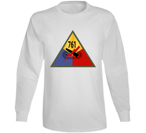 Army - 761st Tank Battalion Ssi W Name Tape Long Sleeve