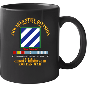 Army - 3rd Id - Battle Chosin Reservoir W Korea War Svc Mug