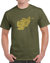 Load image into Gallery viewer, Afghan - Afghanistan Map Classic T Shirt
