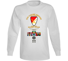 Load image into Gallery viewer, Army - 6th Cavalry Brigade - Desert Storm with Armed Forces Expeditionary Medal Ribbon with Arrow T Shirt, Premium and Hoodie
