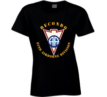 Load image into Gallery viewer, Army - Recondo - Para - 82ad  Recondo Ladies T Shirt
