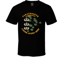 Load image into Gallery viewer, Army - Paratrooper W 3 Airborne Badges - Mass Tac T Shirt, Hoodie and Premium
