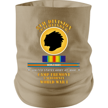 Load image into Gallery viewer, Army - 8th Infantry Division - Pathfinder  W Wwi Svc - Streamer Neck gaiter
