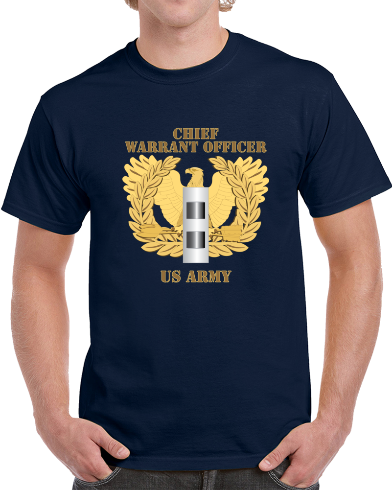 Army - Emblem - Warrant Officer - Cw2 T Shirt, Hoodie and Premium