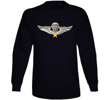 Load image into Gallery viewer, Vietnam - Vietnam Airborne Qualification Badge X 300 Long Sleeve T Shirt
