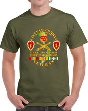 Load image into Gallery viewer, Army - Vietnam Combat Veteran W 6th Bn 77th Artillery Dui -25th Infantry Div T Shirt
