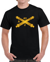 Load image into Gallery viewer, Army - Alpha Battery, 2nd Bn 40th Artillery Branch Wo Txt T Shirt
