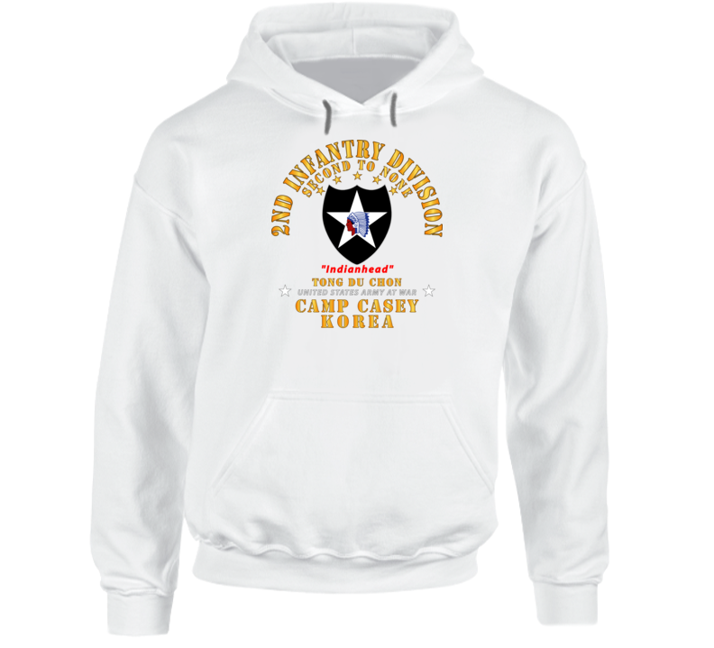 Army - 2nd Infantry Div - Camp Casey Korea - Tong Du Chon Wo Ds A Hoodie