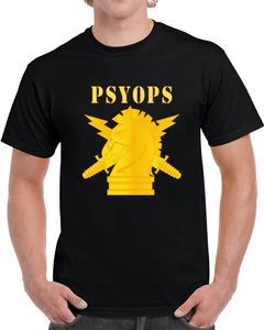 Army - Psyops W Branch Insignia - Line X 300 V1 Classic T Shirt