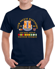 Load image into Gallery viewer, Army - 44th Signal Bn 1st Signal Bde W Vn Svc 1968 X 300dpi T Shirt
