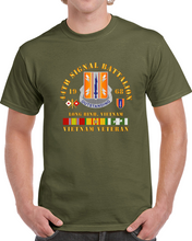 Load image into Gallery viewer, Army - 44th Signal Bn 1st Signal Bde W Vn Svc 1968 X 300dpi T Shirt
