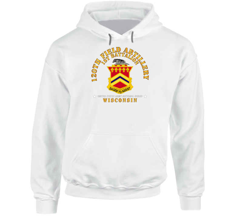 Army - Wiarng 120th Fa - Wisconsin Wo Ds Hoodie