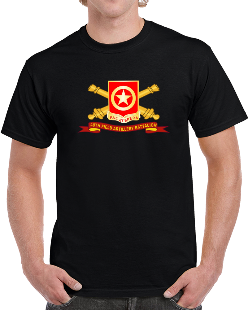 Army - 48th Field Artillery Battalion W Br - Ribbon T Shirt