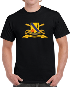 Army  - 14th Cavalry Regiment W Br - Ribbon T Shirt