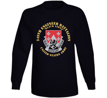 Load image into Gallery viewer, Army - Dui - 249th Engineer Battalion V1 Long Sleeve T Shirt
