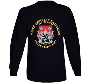 Army - Dui - 249th Engineer Battalion V1 Long Sleeve T Shirt