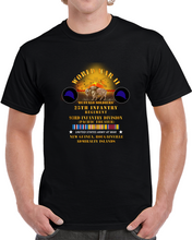 Load image into Gallery viewer, Army - World War Ii - 25th Infantry, 93rd Infantry Div W Buffalo W Pacsvc T Shirt
