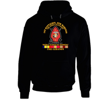 Load image into Gallery viewer, Usmc - 1st Bn, 8th Marines - Beirut Barracks Bombing W Svc Hoodie
