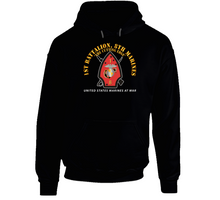 Load image into Gallery viewer, Usmc - 1st Bn, 8th Marines - The Cutting Edge - Marines At War X 300 Hoodie
