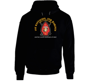 Usmc - 1st Bn, 8th Marines - The Cutting Edge - Marines At War X 300 Hoodie