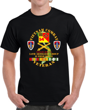 Load image into Gallery viewer, Army - Vietnam Combat Vet - 54th Artillery Group - Ii Field Force W Vn Svc X 300 T Shirt
