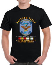 Load image into Gallery viewer, Navy - Seventh Fleet W Cold Svc X 300 T Shirt
