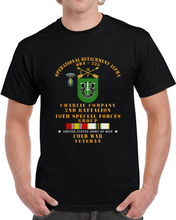 Load image into Gallery viewer, Army - Oda 233 - C Co, 2nd Bn 10th Sfg W Cold Svc X 300 T Shirt
