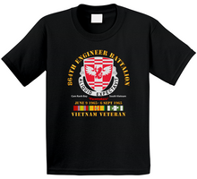 Load image into Gallery viewer, 864th Engineer Bn - June 9 1965 - 6 Sept 1965 - Vietnam Vet W Vn Svc T Shirt
