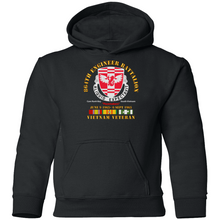 Load image into Gallery viewer, 864th Engineer Bn - June 9 1965 - 6 Sept 1965 - Vietnam Vet W Vn Svc Youth Hoodie
