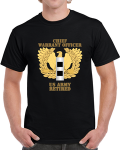 Army - Emblem - Warrant Officer - Cw2 - Retired T Shirt