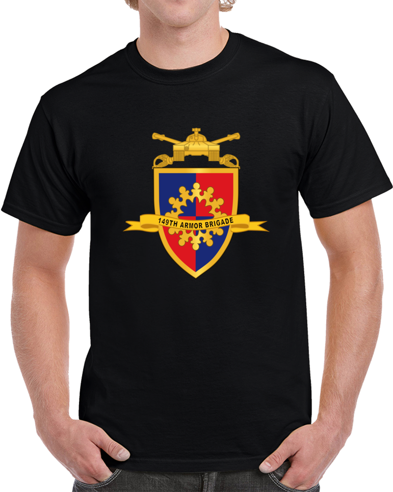 Army  - 149th Armor Brigade W Br - Ribbon X 300 T Shirt