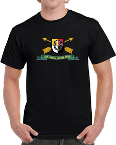 Army - 3rd Special Forces Group - Flash W Br - Ribbon X 300 T Shirt