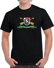 Load image into Gallery viewer, Army - 11th Special Forces Group - Flash W Br - Ribbon X 300 T Shirt
