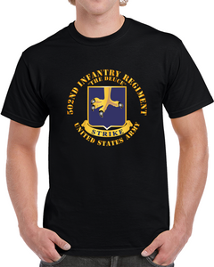 Army - 502nd Infantry Regt - DUI - The Deuce T Shirt