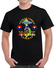 Load image into Gallery viewer, Army - Vietnam Combat Infantry Veteran W 2nd Bn 39th Inf - 9th Id Ssi T Shirt
