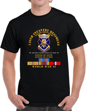 Load image into Gallery viewer, Army -  149th Infantry Regiment - Battle Of Leyte-luzon - Coa - Wwii Pac Svc X 300 T Shirt
